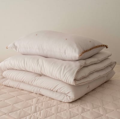 四季被｜條紋蝴蝶結 (天絲)3