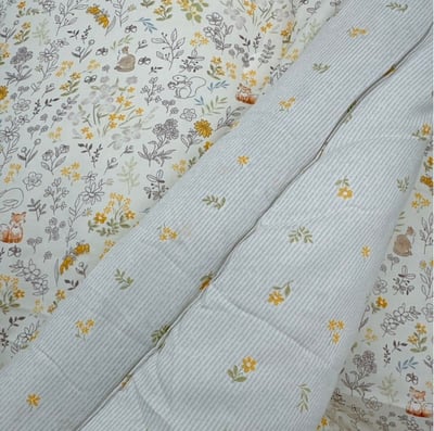 四季被｜狐狸與小花 (天絲)4