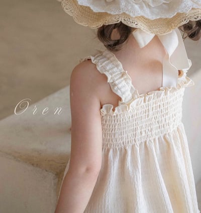 親子｜奶油白三件式套裝10