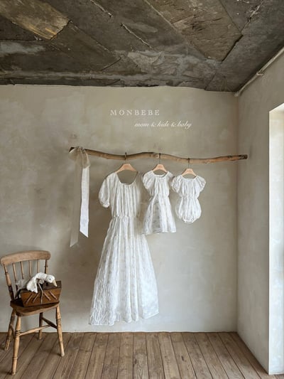 親子｜小花刺繡洋裝 (2色)6