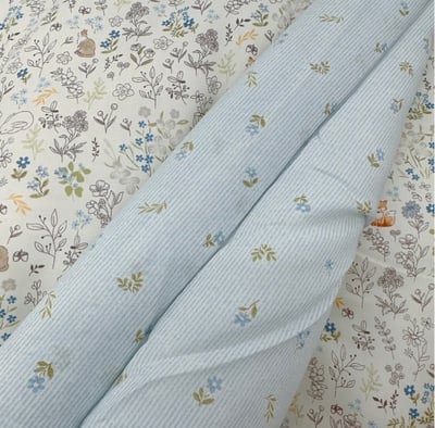 四季被｜狐狸與小花 (天絲)3