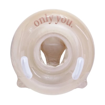 奶茶透明坐式泳圈3