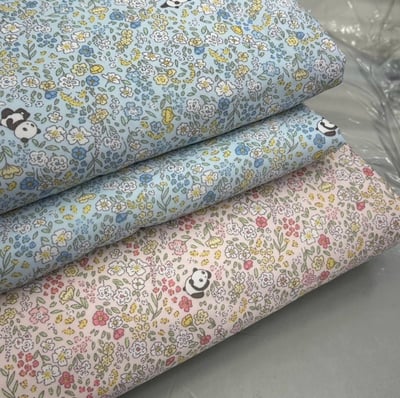 冰冰涼感被｜熊貓與花花1