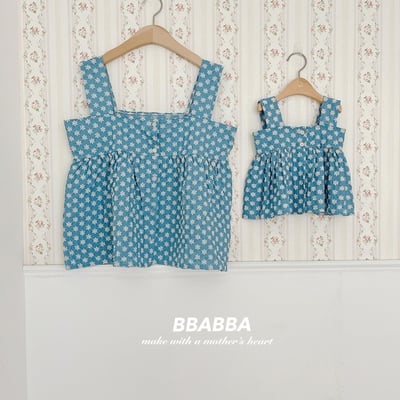 親子｜藍雛菊背心8