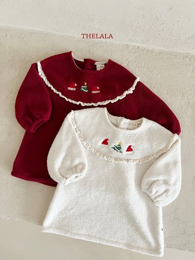 聖誕帽洋裝 (2色)6