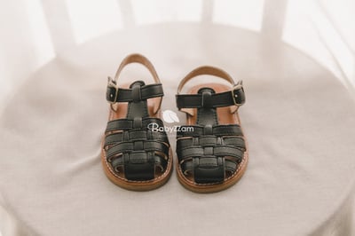 (現貨) 復古編織寶寶涼鞋 (3色)5