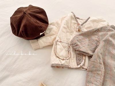 燈芯絨貝雷帽10