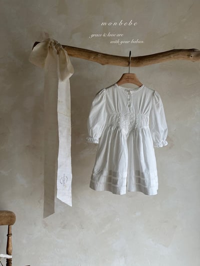 親子｜法式蕾絲親子洋裝 (2色)5