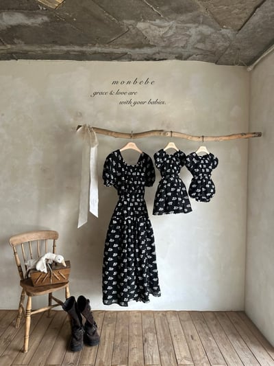 親子｜小花刺繡洋裝 (2色)7