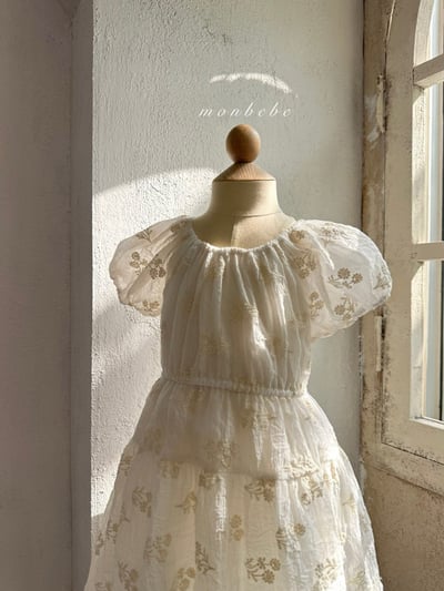 親子｜小花刺繡洋裝 (2色)5