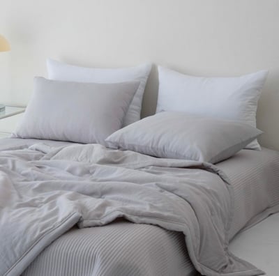 冰冰涼感被｜刺繡蝴蝶結(韓製)5