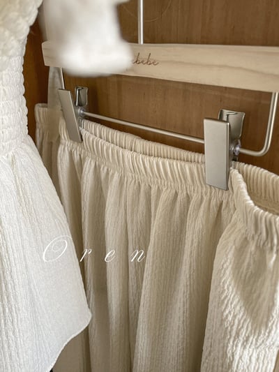 親子｜奶油白三件式套裝5