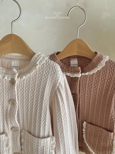 小口袋針織外套 (2色)4