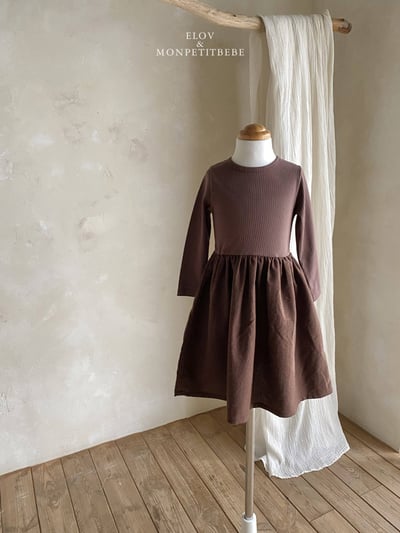 拼接雙色洋裝 (2色)5