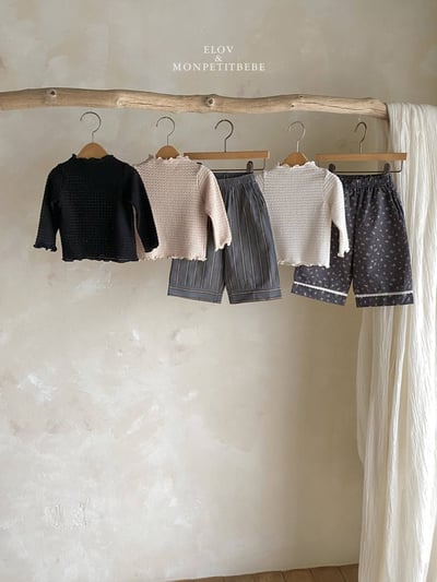 百搭波浪邊針織上衣 (3色)4