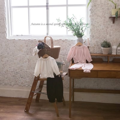 Honey Sweet 蕾絲縮口套裝 (2色)3