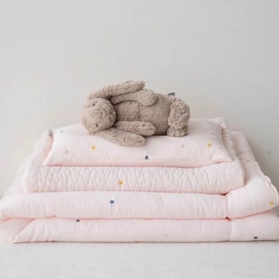 寶寶睡袋｜刺繡星星5