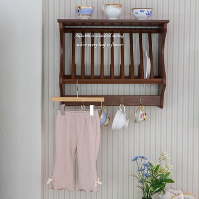 蝴蝶結捲邊喇叭褲 (3色)8