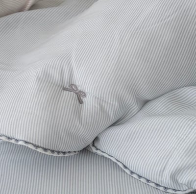 四季被｜條紋蝴蝶結 (天絲)6