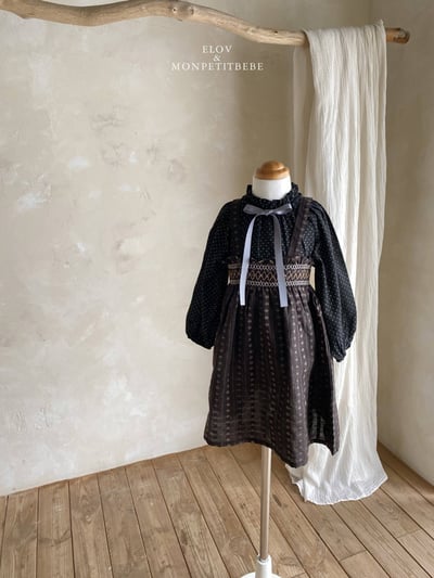 復古刺繡吊帶裙 (2色)11