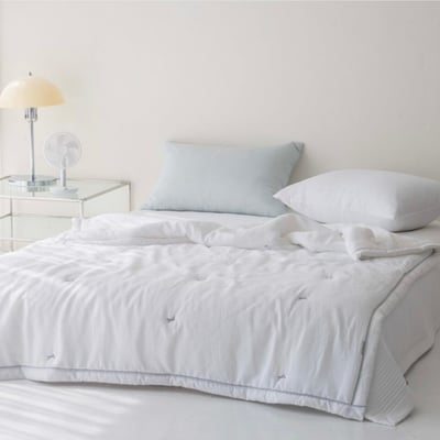 冰冰涼感被｜刺繡蝴蝶結(韓製)2