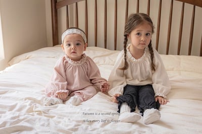 Honey Sweet 蕾絲縮口套裝 (2色)1