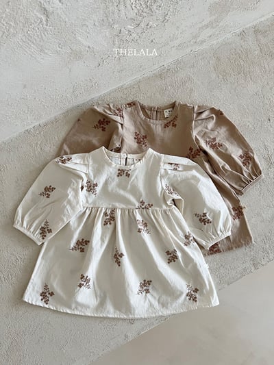 親子｜刺繡花園洋裝 (2色)6