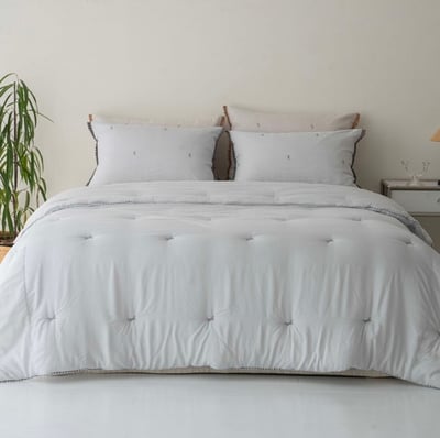 四季被｜條紋蝴蝶結 (天絲)2