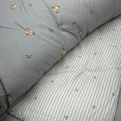 四季被｜熊熊蝴蝶結 (天絲)2