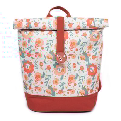 法國Les Deglingos-輕鬆捲捲後背包(花鹿/‌梅利梅洛絲‌)1