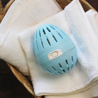 英國ECOEGG-環保低敏潔衣蛋(70次/粉藍柔軟舒棉)3