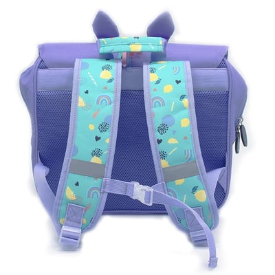 法國Les Deglingos-造型後背書包32cm(斑馬/奇普洛柯)2