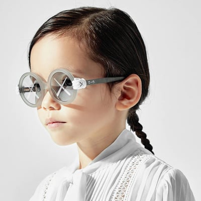 Sons + Daughters兒童太陽眼鏡 - KAWS聯名款(隱世霧灰) 3-9Y9