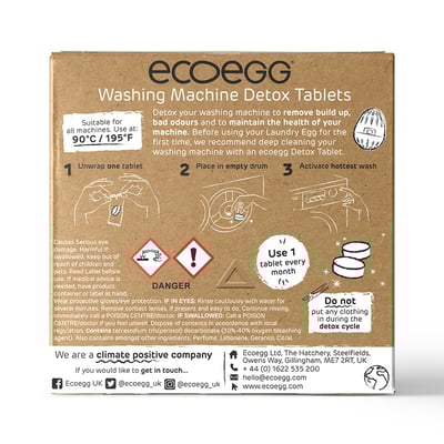 英國ECOEGG-洗衣洗碗機槽清潔錠(6錠裝)2