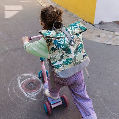 法國Les Deglingos-輕鬆捲捲後背包(獅子/傑利克羅斯)4