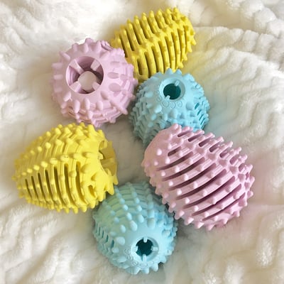 英國ECOEGG-乾衣機專用環保柔衣蛋(2入/粉黃無香)3