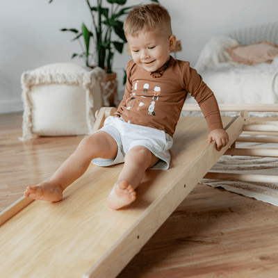 ette tete-MOPITRI®手腳並用攀爬架(四段組+滑坡道)8