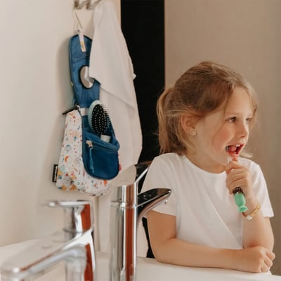 法國Les Deglingos-伙伴旅遊盥洗隨行包(貓頭鷹/阿斯特)5