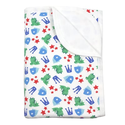 瑞典 ImseVimse有機棉柔寶寶毯(魔法飛龍)1