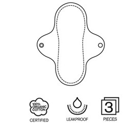 瑞典ImseVimse-蝶翼生理護墊4