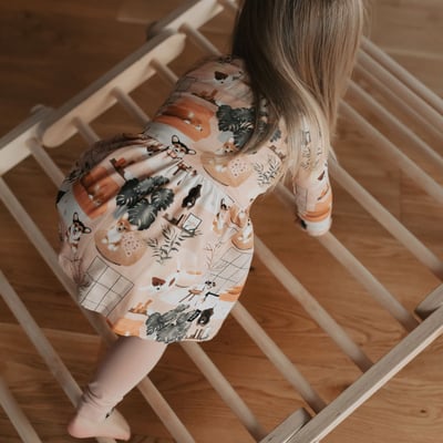 ette tete-FIPITRI® 手腳並用攀爬架(五段組)8