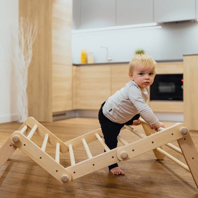 ette tete-FIPITRI® 手腳並用攀爬架(五段組+滑坡道)8