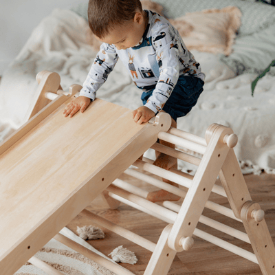 ette tete-MOPITRI®手腳並用攀爬架(四段組+滑坡道)5