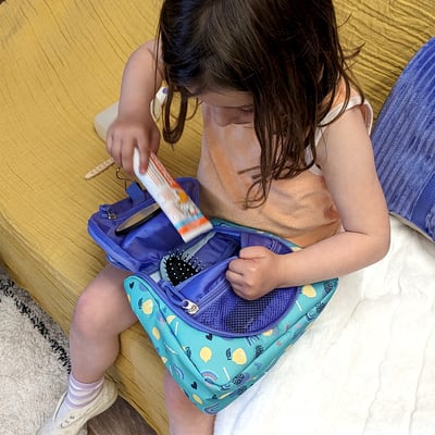 法國Les Deglingos-伙伴旅遊盥洗隨行包(熊貓/洛托托斯)5