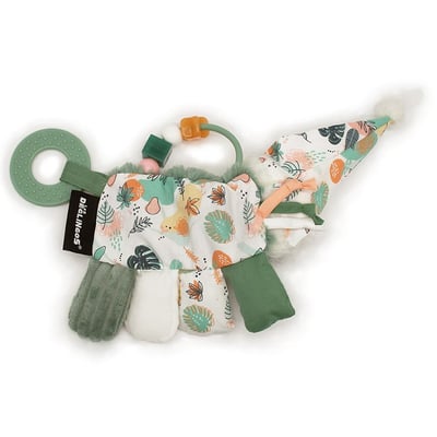 法國Les Deglingos-多功能安撫咬咬巾(樹懶/奇洛斯)2