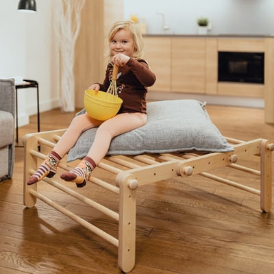 ette tete-FIPITRI® 手腳並用攀爬架(五段組+滑坡道)11