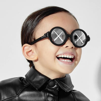 Sons + Daughters兒童太陽眼鏡 - KAWS聯名款(沉靜霧黑 ) 3-9Y9