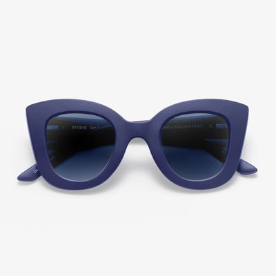 Sons + Daughters兒童偏光太陽眼鏡 - CAT CAT 貓貓(霧霏海軍藍) 6-10Y1