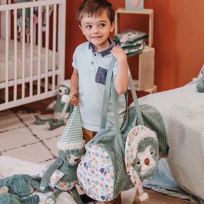 法國Les Deglingos-休閒出遊側背包(狼/LOUP/法國限定版)7