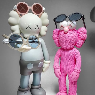 Sons + Daughters兒童太陽眼鏡 - KAWS聯名款(櫻花嫩粉) 3-9Y8